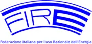 Logo FIRE - Federazione Italiana per l'uso Razionale dell'Energia